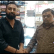 Singer Kintidan Gadhvi visited Mangalam Khadi Bhandar of famous Kamlesh Bhai Kotharia Sihore.