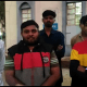 An alert citizen of Sihore was cheated by four persons and a police report was lodged.