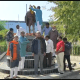 On the occasion of the death anniversary of Mahatma Gandhi, a wreath laying program was organized by the Congress.