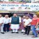Book distribution in the presence of Bhavnagar West MLA Jitubhai Vaghani