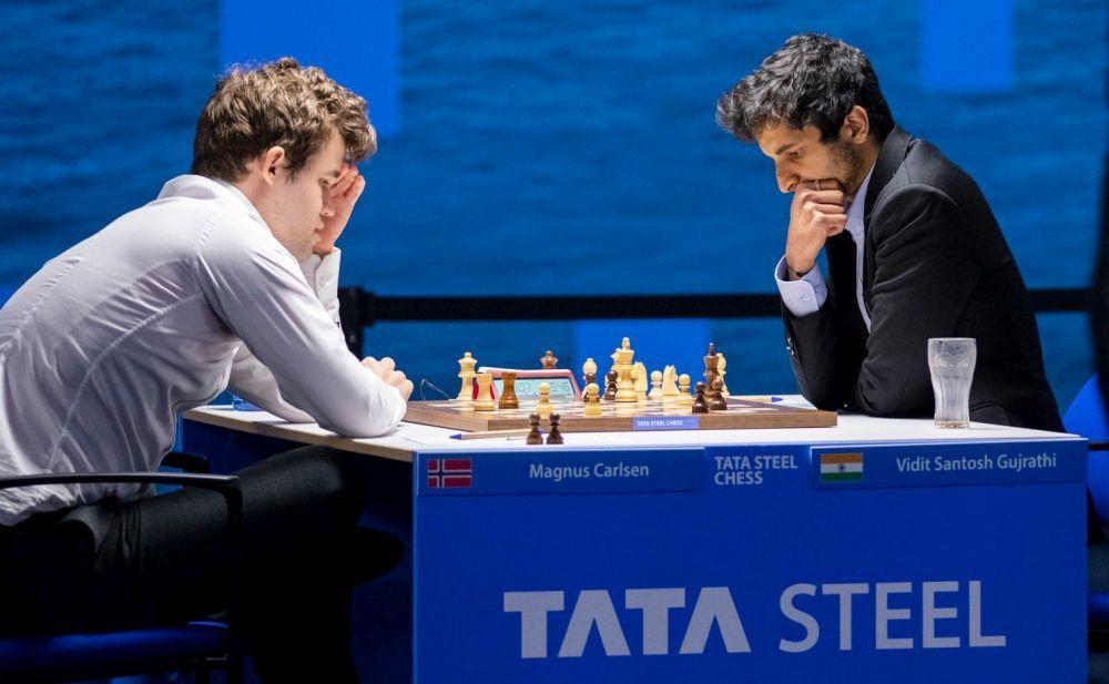 Vidit joined this club after defeating Gujarati world champion Magnus Carlsen