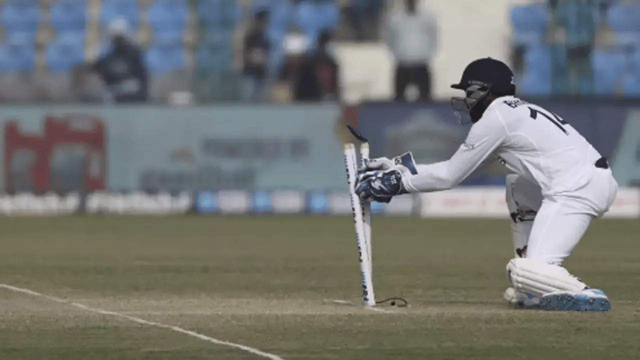 Team India got Junior MS Dhoni, with the speed of a cheetah he stumped Labuschen