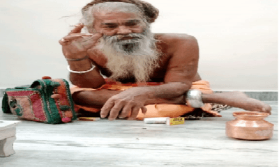 Venerable Mahant Devlok of Gandhari Ashram on Tana Road in Sihore misses