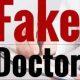 A bogus doctor was caught treating people without a degree in Bhavnagar's Jamnakund area