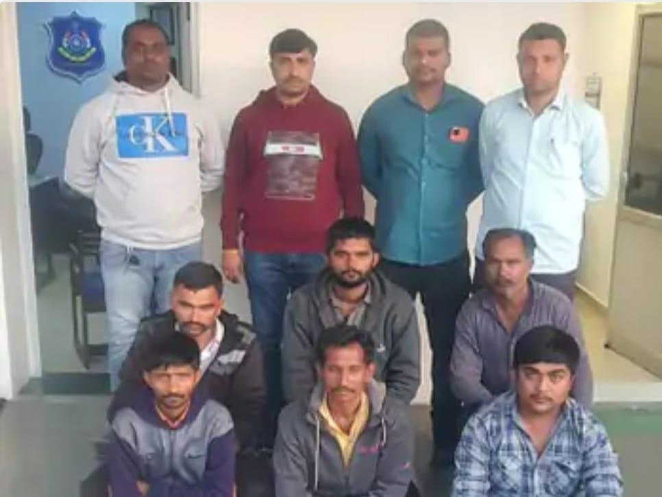 Bar theft network busted: 6 people including 5 from Sihore arrested for repeatedly selling iron bars
