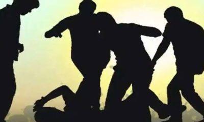 In Palitana, 8 people, including a woman, were involved in a bloody fight over land