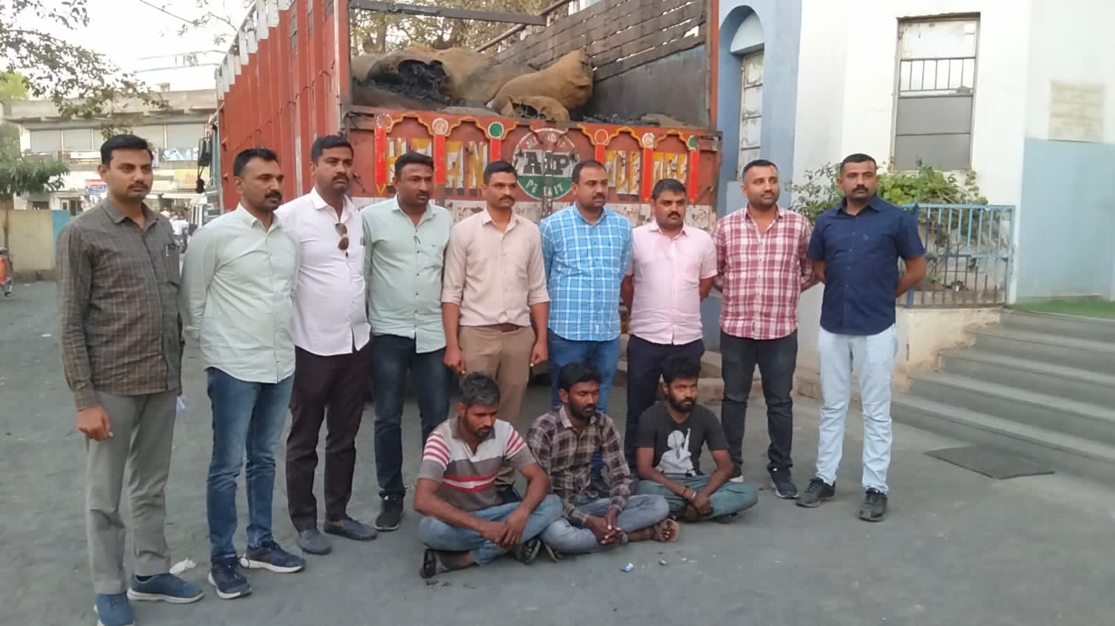 foreign-liquor-was-found-in-a-truck-loaded-with-coal-from-tana-to-sihore-success-to-lcb