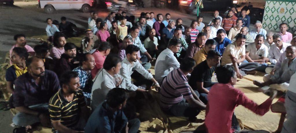Candle march and tribute program in Sihore demanding justice for Darshan Solanki