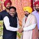 bhagwant-maan-in-bhavnagar-attended-the-multi-caste-mass-wedding-and-blessed-the-newlyweds