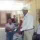 Dress, uniform and shoes were given to Jagadishwaranand Primary School at Tarshingda, Sihore.