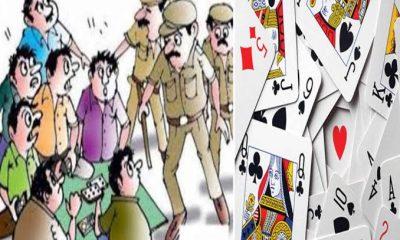 Gamblers ran wild; Sihore police raids in Nawagam area; Film scenes were created