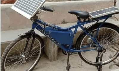 A class 12 student made a bicycle that runs without pedaling, using this technology