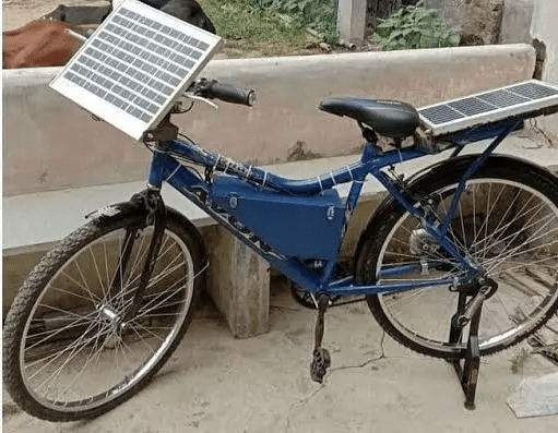 A class 12 student made a bicycle that runs without pedaling, using this technology