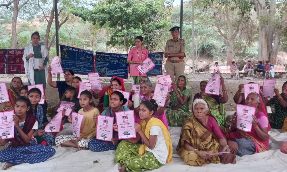 Women's Day celebration at Dhrupka village of Sihore taluka