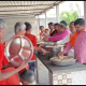 Mrs. Dr. A meal was served at Mand Buddhi Ashram on the occasion of Bhartiben Shial's birthday.