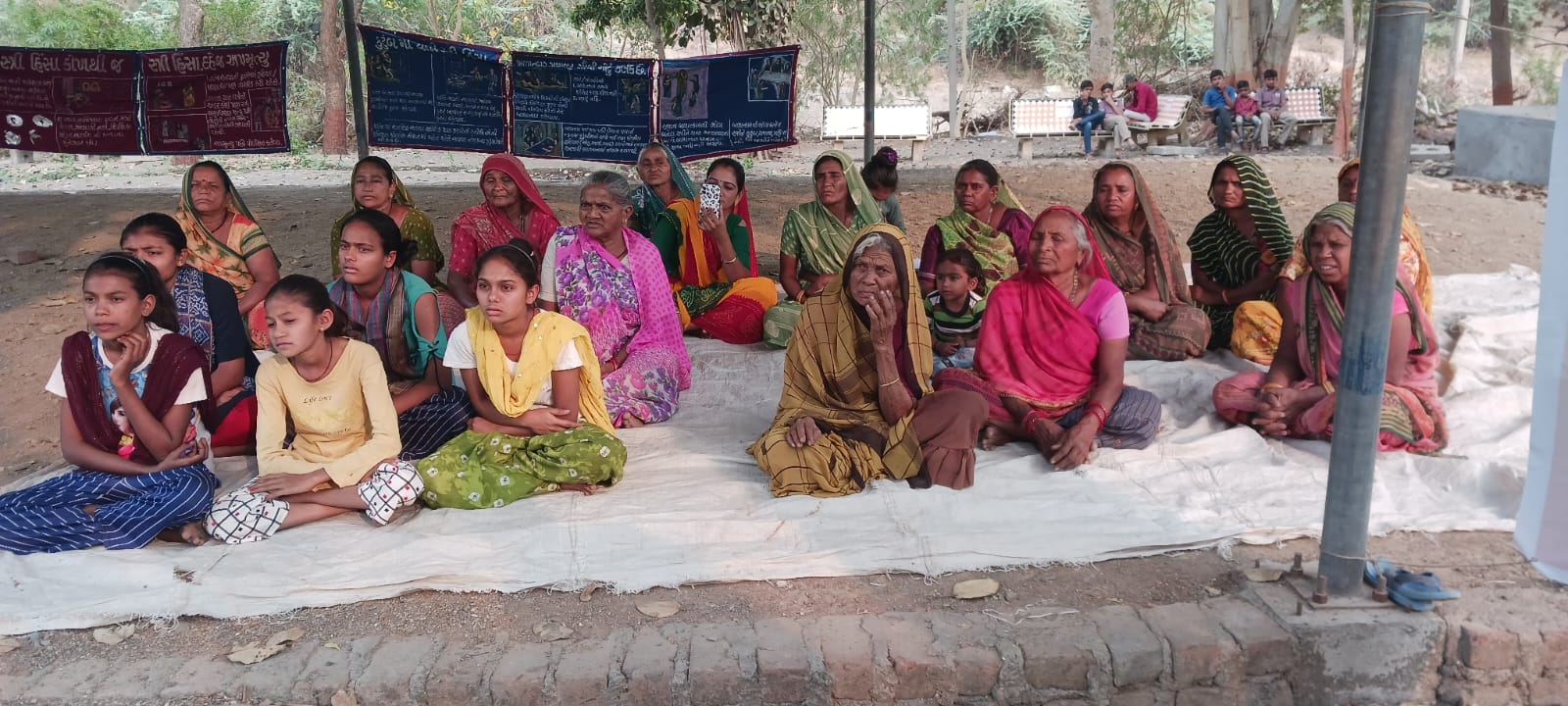 Women's Day celebration at Dhrupka village of Sihore taluka