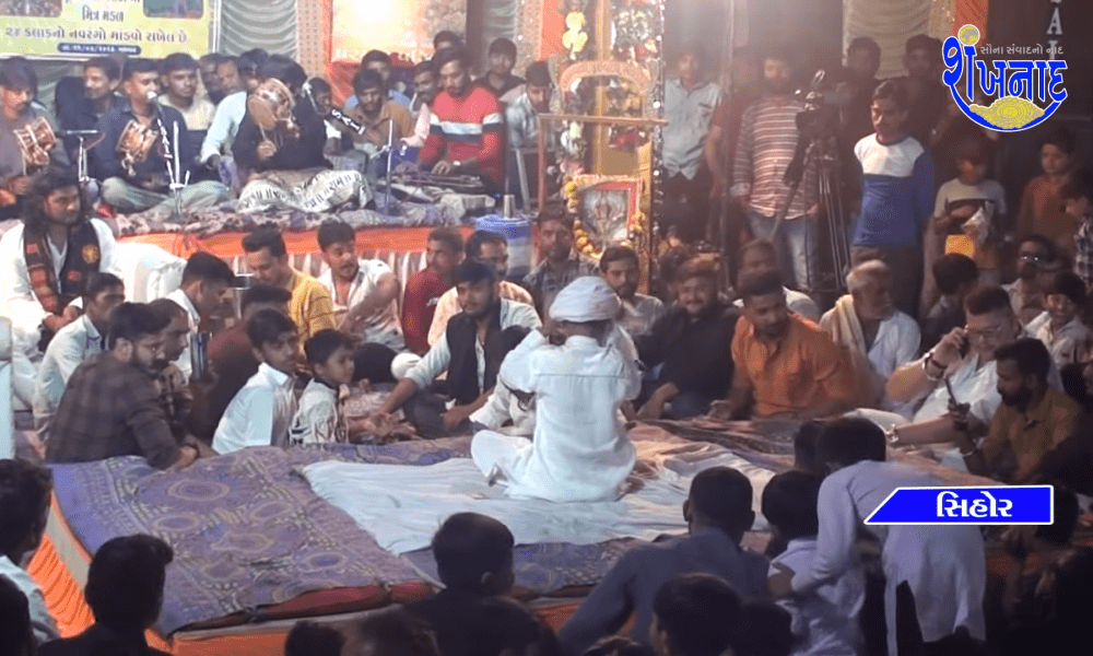 Navarang Mandwa was held at Brahmakund Tajal Maa Mandir in Sihore.