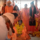 Bhandar of Mahant Brahmalin Bhagirathji Bapu of Gandhari Ashram was held.
