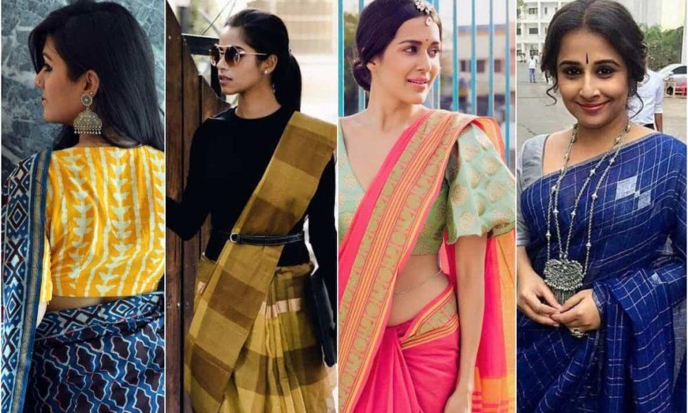 Summer Fashion: This draping style will give a unique look to the cotton saree