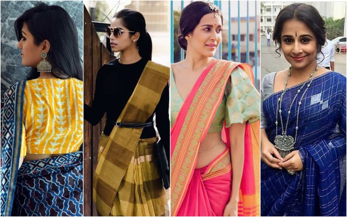 Summer Fashion: This draping style will give a unique look to the cotton saree