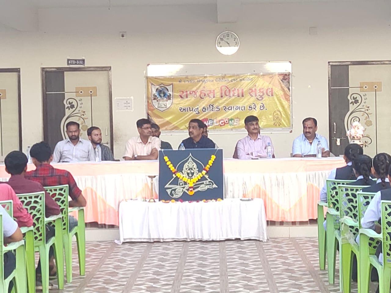 Make board exams a celebration; Take Exams Worry Free - Rajeshbhai Sanga