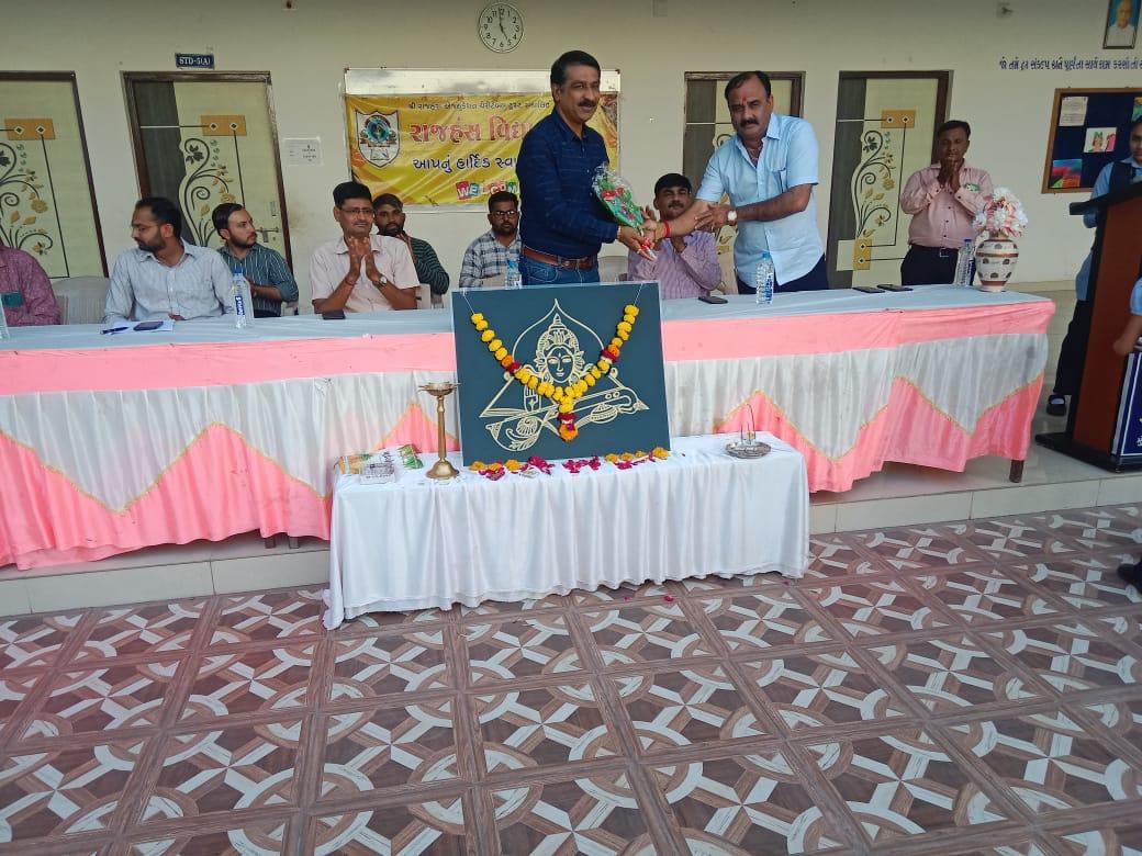 Make board exams a celebration; Take Exams Worry Free - Rajeshbhai Sanga