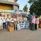 Distribution of kunda-malas for birds by Arham Yuva Seva Group in Bhavnagar