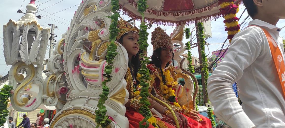 Jai Jai Shri Ram: Rama Navami procession on the highways of Sehore