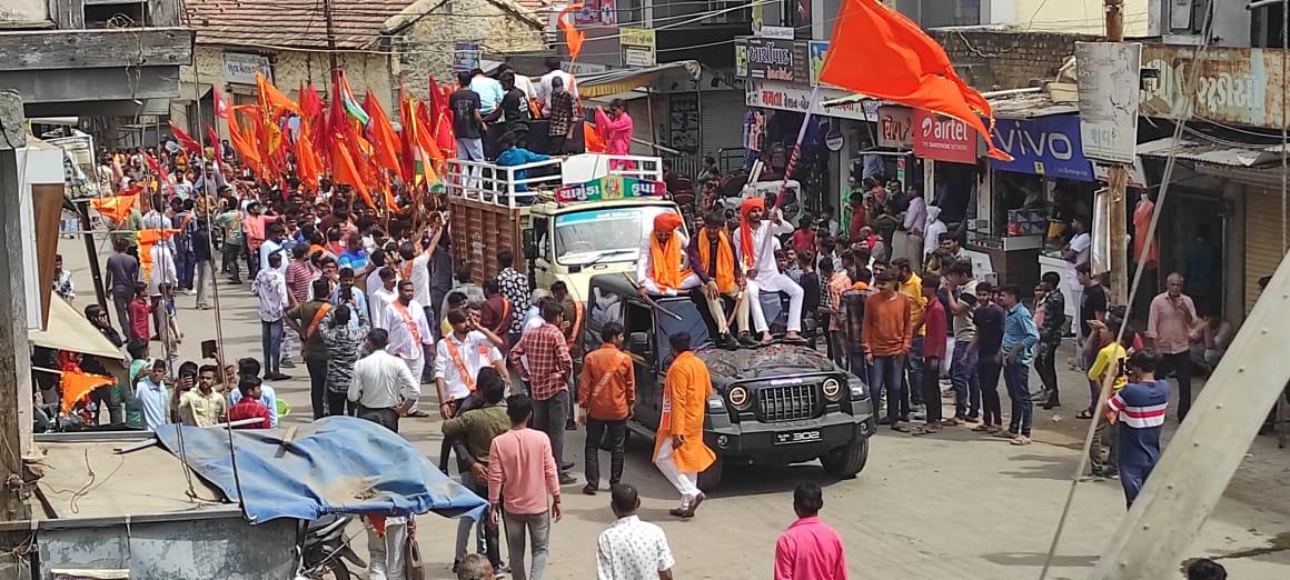 Jai Jai Shri Ram: Rama Navami procession on the highways of Sehore