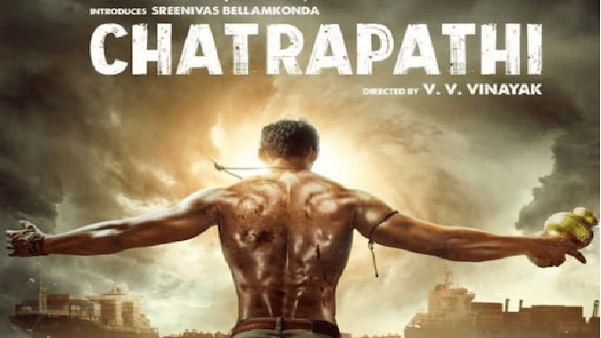The actor's entry will be in the remake of Prabhas' film 'Chhatrapati', first poster released