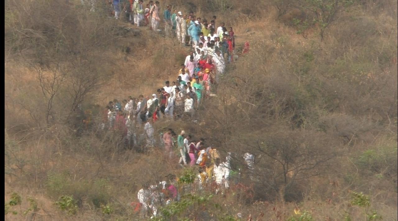 The Palitana pilgrimage area was buzzing with the celebration of Dada Adinath God; People from the Jain community from all over the country joined