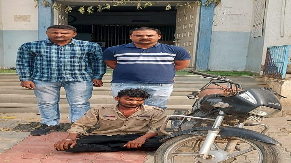 Sandeep Makwana of Sihore was arrested by the LCB police in the case of bike theft