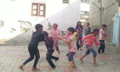 Colorful celebration of Rangotsav Dhuleti in entire Gohilwad including Sihore