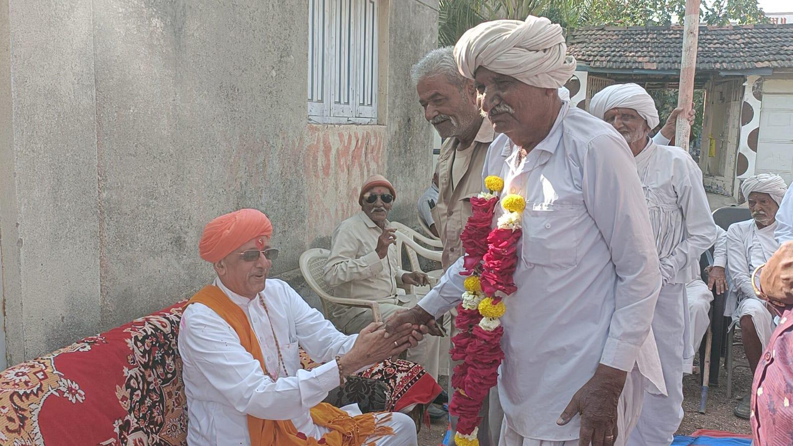 A modern aviary will be constructed at the cost of 10 lakhs at Nesda village of Sihore taluka; Khatmuhurta by Jinaram Maharaj