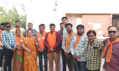 Sihore BJP Yuva Morcho wishes the students of the board