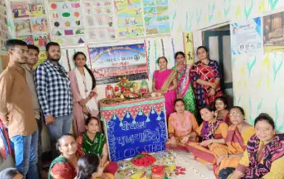 In Sihore, nutrition week was celebrated by preparing various dishes