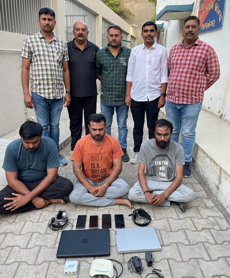 three-men-from-bhavnagar-were-caught-betraying-and-cheating-american-citizens