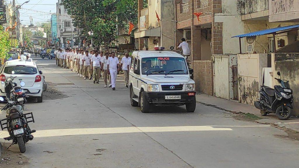 rally-held-by-police-department-under-g20-in-sihore-rally-across-the-city-again