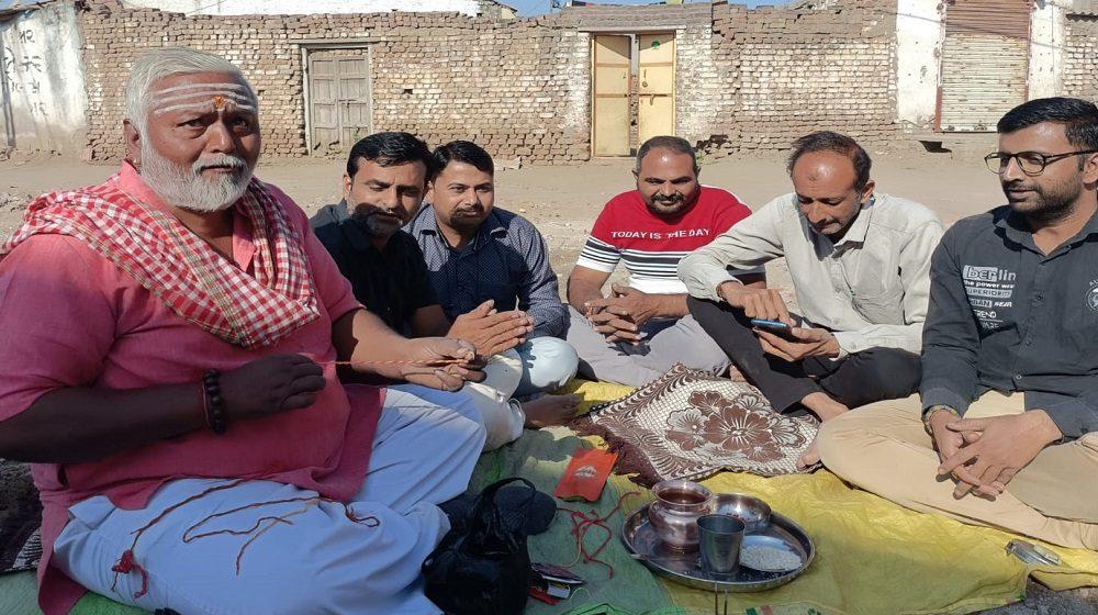 A modern aviary will be constructed at the cost of 10 lakhs at Nesda village of Sihore taluka; Khatmuhurta by Jinaram Maharaj