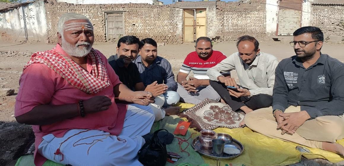 A modern aviary will be constructed at the cost of 10 lakhs at Nesda village of Sihore taluka; Khatmuhurta by Jinaram Maharaj