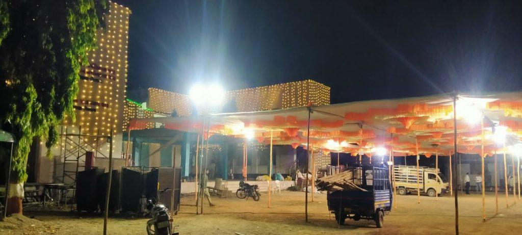 Sehore's LD Muni High School was decorated like a bride as part of its centenary celebrations.