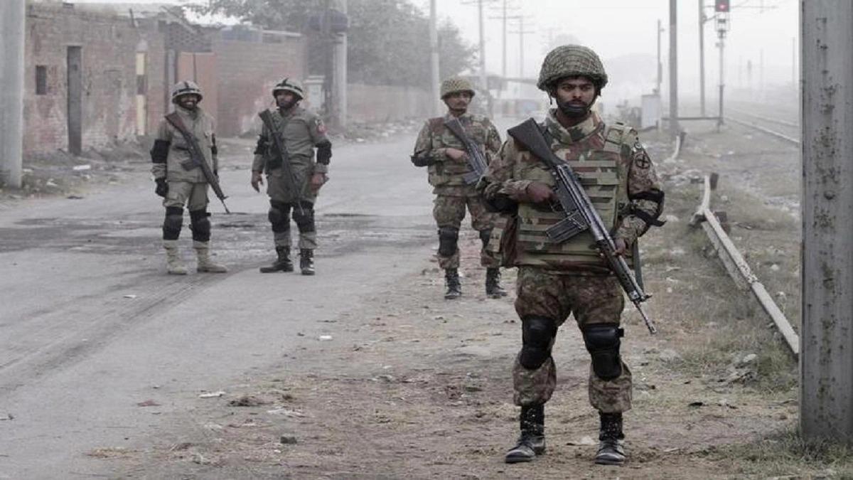 Pakistan Army killed six terrorists, seized arms and ammunition