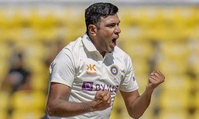 Ashwin became the world's number one bowler in Tests, overtaking James Anderson