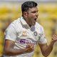 Ashwin became the world's number one bowler in Tests, overtaking James Anderson
