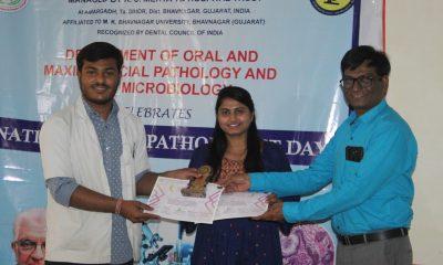 National Oral Pathologist Day Celebration at College of Dental Science and Hospital at Jithari Village, Sihore