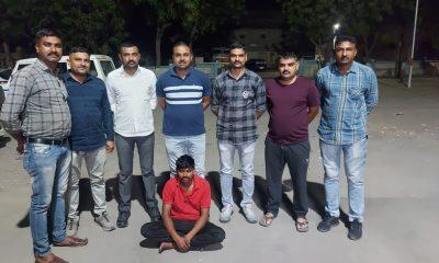 In Vallabhipur, LCB nabbed one with an Eicher truck loaded with foreign liquor; Assets worth over Rs.16 lakh seized