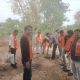 Sihore City Yuva Morcha conducted cleanliness drive at Bhutnath Mahadev Crematorium