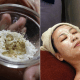 Bird's bit applied to the face to look beautiful! This facial is very expensive, celebrities are also fond of it