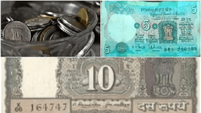 10 coins, 5 notes still in circulation but rejected in Sihore