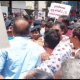 Koli community gathered in large numbers to sit on dharna outside the collector's office, the police detained them.